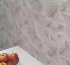 Dekorcsempe, Baldocer Shape Icon Grey falburkoló 30x90 cm rektifikált BA107