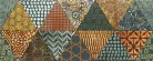 Dekorcsempe, Tubadzin Goldgreen B Decor 29x74
