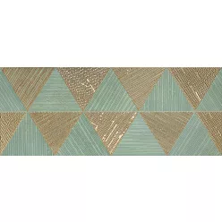 Dekorcsempe, Tubadzin Goldgreen Mono Decor 29x74