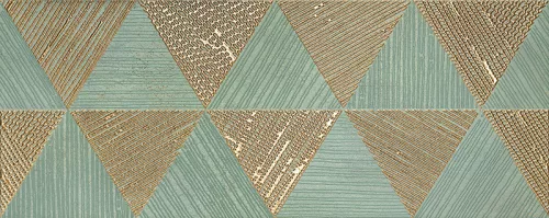 Dekorcsempe, Tubadzin Goldgreen Mono Decor 29x74