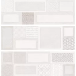 Csempe, Zalakerámia MILIA Szürke Mintás 20X60, ZBD 62127