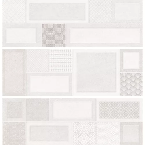 Csempe, Zalakerámia MILIA Szürke Mintás 20X60, ZBD 62127