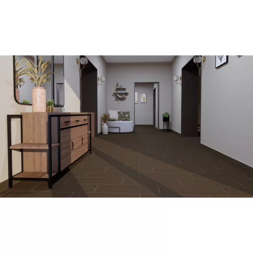 Járólap, Zalakerámia WOODSTYLE SÖTÉTBARNA 20X60 ZPI-ZGD62042