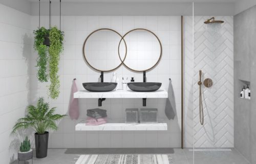 Csempe, Zalakerámia CARNEVAL FÉNYES FEHÉR 20X30 ZFE-ZBR 301