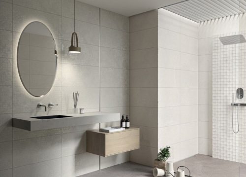 Dekorlap, Paradyz Effect Grys Patchwork DEKOR MAT 29,8x59,8