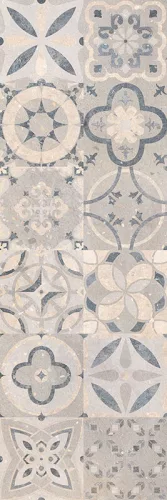 Dekorlap, Paradyz Freedom Grys DEKOR MAT 25x75