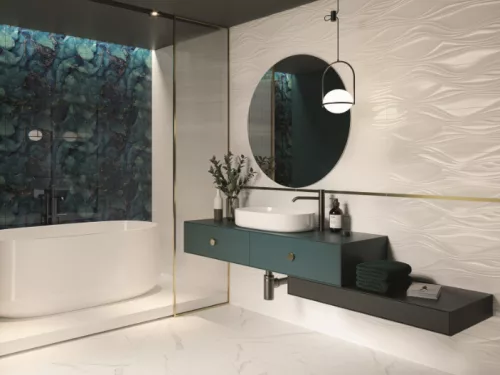 Listello, Paradyz Uniwersalna Listwa Metalowa Gold MAT Profil 2x75