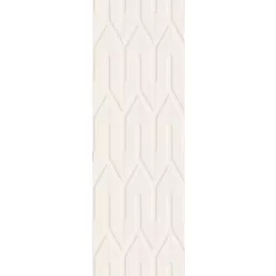 Csempe, Paradyz Nightwish Bianco STRUKTURA B MAT 25x75