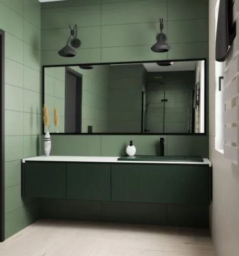 Csempe, Paradyz Nightwish Green MAT 25x75