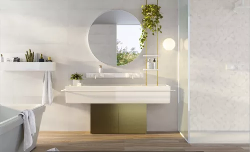 Csempe, Colorker Bloom Lumen Moon 31,6x100