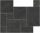 Járólap, Colorker Giant Dark Pack Modular 44x66, 44 x 44, 22 x 44, 22 x 22