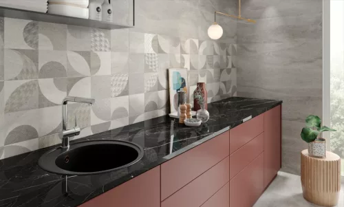 Csempe, Colorker Kawaii Grey 31,6x100