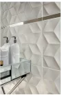 Dekorlap, Arté Perla white STR Dekor 29,8X74,8