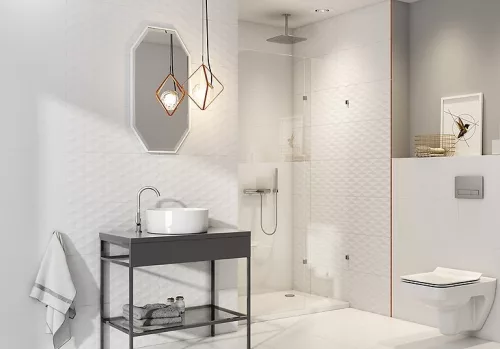 Csempe, Cersanit PS800 WHITE SATIN RECTIFIED 29,8X59,8 G1