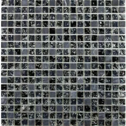 Mozaik, Aita Fizz Balck 1,5x1,5szemméret 30,5x30,5