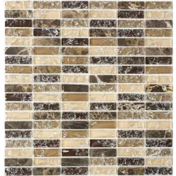 Mozaik, Aita Fizz Brown 1,5x5szemméret 32,2x31