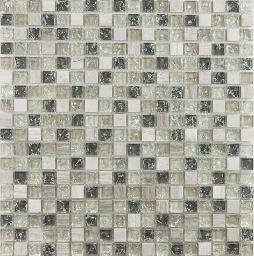 Mozaik, Aita Fizz Taupe 1,5x1,5szemméret 30,5x30,5