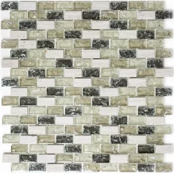 Mozaik, Aita Fizz Taupe 1,5x3szemméret 30x28,5