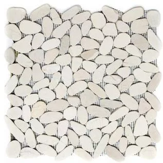 Mozaik, Aita Kavics White Flat 30,5x30,5