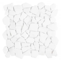 Mozaik, Aita Kavics White Geo 31,5x31,5