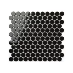 Mozaik, Aita Tondo-Black 28 matt 31,2x33