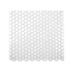 Mozaik, Aita Tondo-White 19 matt 31,5x29,4