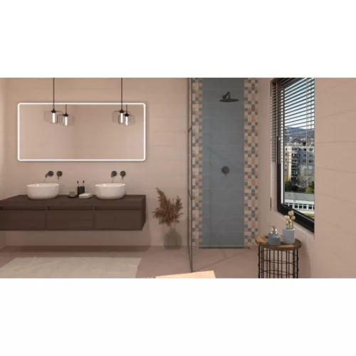 Csempe, Zalakerámia ZBD 62265 TEXTIL matt falburkoló 20x60