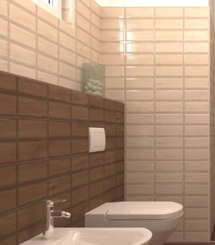 Csempe, Zalakerámia ZBD 53105 METRO fényes falburkoló 20x50