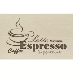   Dekorlap, Zalakerámia CAPPUCCINO F-42440 SELMA matt dekor 25x40