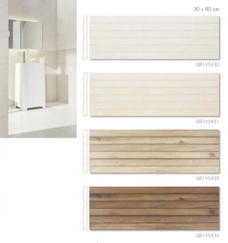 Csempe, Zalakerámia WR1V5435 BASE matt falburkoló 29,8x89,8