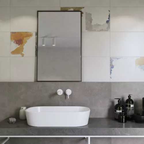 Csempe, Zalakerámia WAKVK796 BETONICO matt dekor 29,8x59,8x0,8