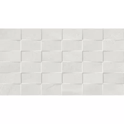   Dekorlap, Mirello Boston Decor White 29,5X59,5 Matt Rect. 225455