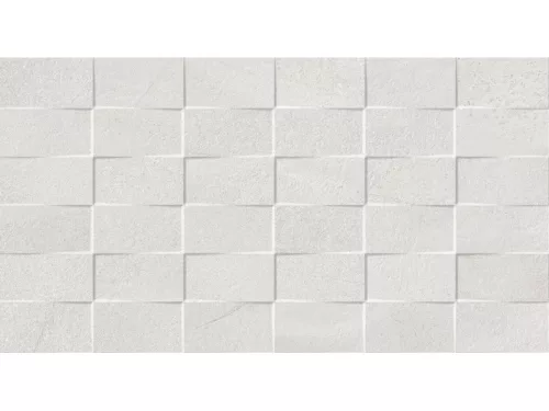 Dekorlap, Mirello Boston Decor White 29,5X59,5 Matt Rect. 225455