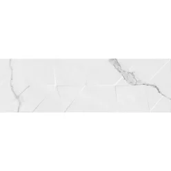   Dekorlap, Mirello Calacatta Imperiale Decor 31,6x100 Shiny Rect. 225583