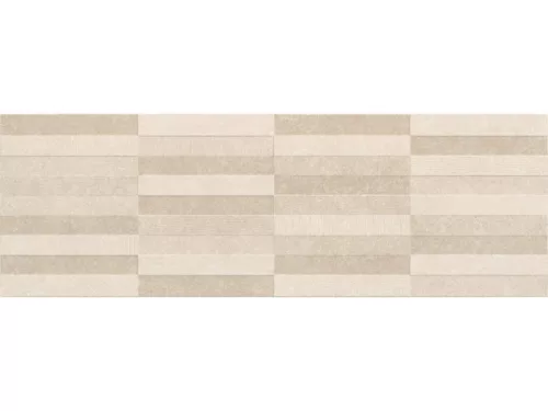 Csempe, Mirello Feedom Blocks Beige 29,5X90 Matt. Rect. 226209