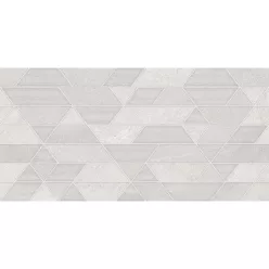   Csempe, Mirello Norwick Shelly White 29,5X59,5 Shiny Rect. 225714