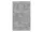 Dekorlap, Mirello Rhapsody Decor Grey 29,5X90 Matt Rect. 225360