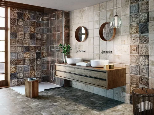 Csempe, Mainzu TIN-TILE CREAM 20X20