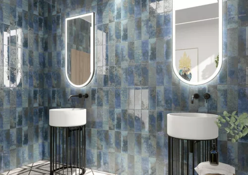 Csempe, Mainzu Bellagio Blue 10x30