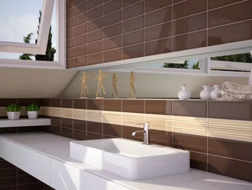 Csempe, Ape Ceramica Loft Choco 10X30 A015973