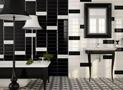 Csempe, Ape Ceramica Loft Negro 10X30 A015975