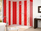 Csempe, Ape Ceramica Loft Rojo 10X30 A015984