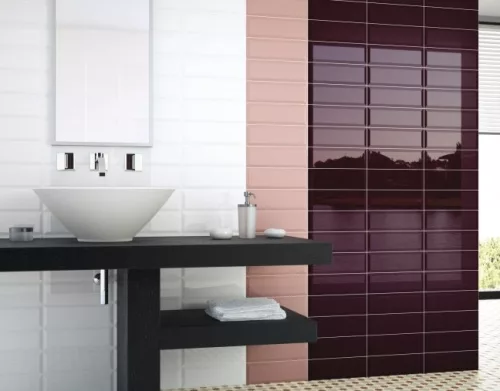 Csempe, Ape Ceramica Loft Rosa 10X30 A015967