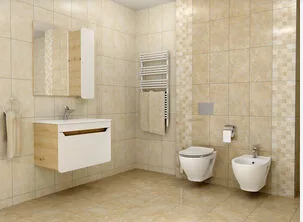 Csempe, Oliver Design Denia Crema 25x40