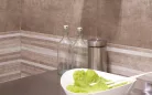 Dekorcsempe, Atrium AT.Alpha Band Taupe 25x70  0021852855209