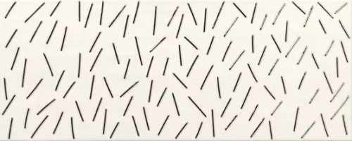Dekorcsempe, Ape Ceramica Decor Rain White 20X50  A034999