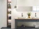 Dekorcsempe, Ape Ceramica Mina Bianco 20X60 A036834