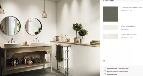 Dekorcsempe, Ape Ceramica Odette Bianco 20X60 A036836