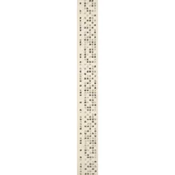 Dekorcsempe, Oliver Design Stella Beige Krople 6X50