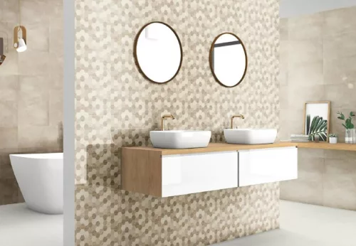 Csempe, Valore Klara Cream 25x40cm